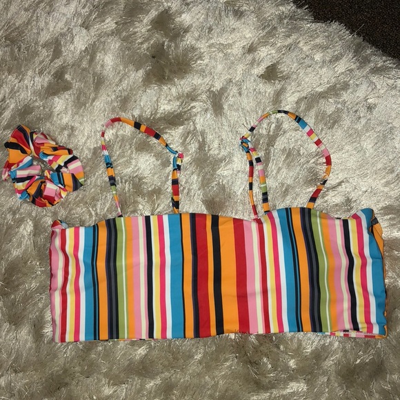 ZAFUL Colorful Striped Cami Bikini Set - Picture 5 of 6